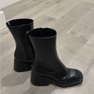 Chloe Rainboots Black Authentic